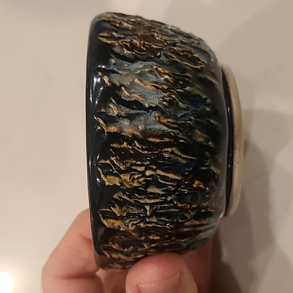 Gorgeous Little handmade/ glazed pottery bowl